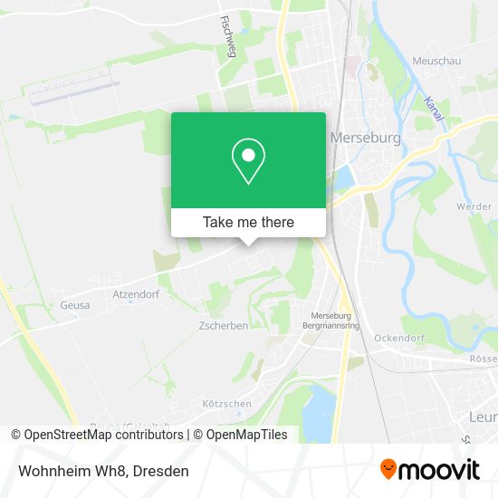 Карта Wohnheim Wh8
