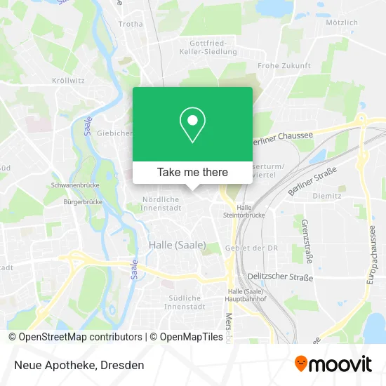 Карта Neue Apotheke