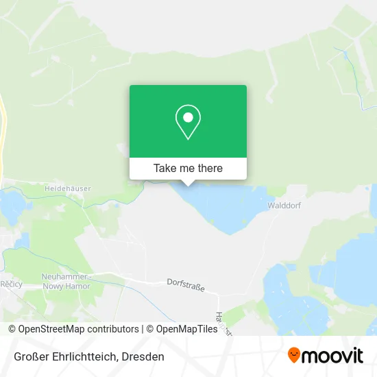 Карта Großer Ehrlichtteich