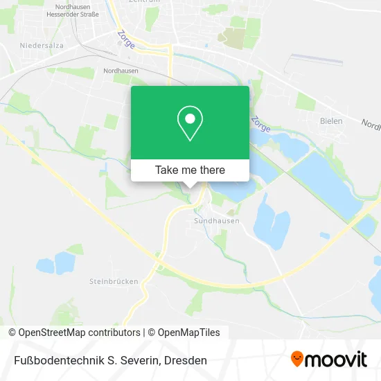 Карта Fußbodentechnik S. Severin