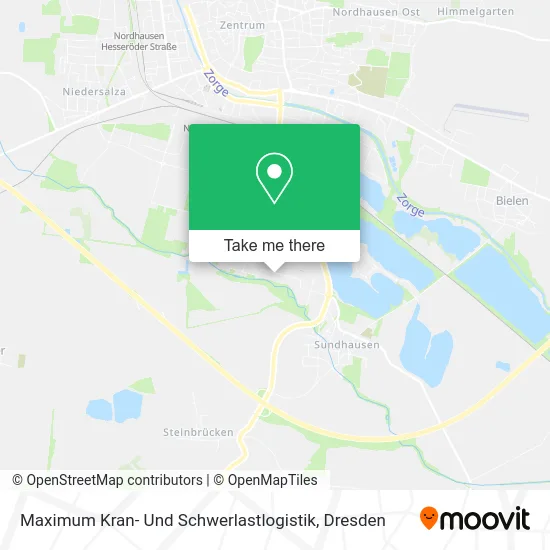 Карта Maximum Kran- Und Schwerlastlogistik