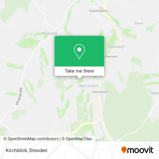Карта Kirchblick