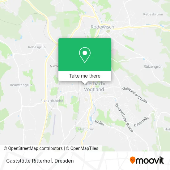 Карта Gaststätte Ritterhof