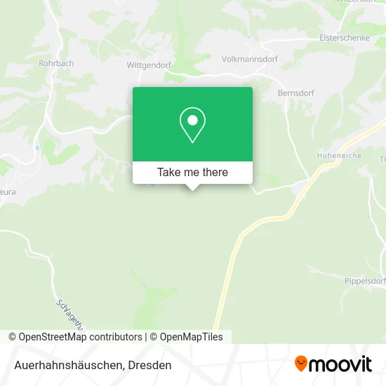 Карта Auerhahnshäuschen