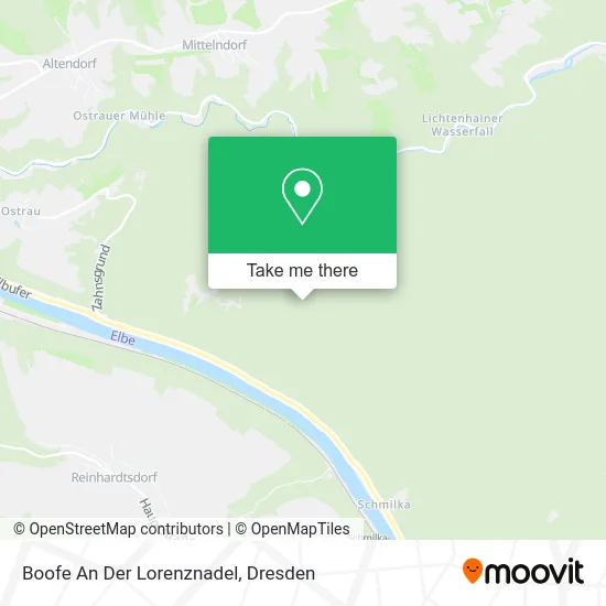 Карта Boofe An Der Lorenznadel