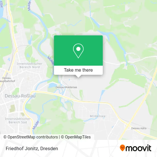 Карта Friedhof Jonitz