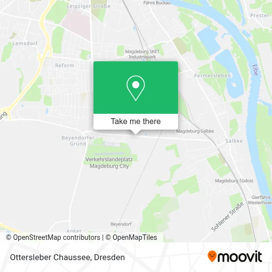Ottersleber Chaussee map