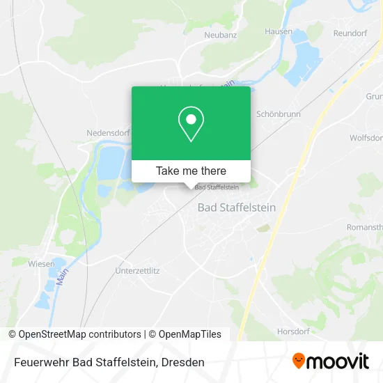 Карта Feuerwehr Bad Staffelstein