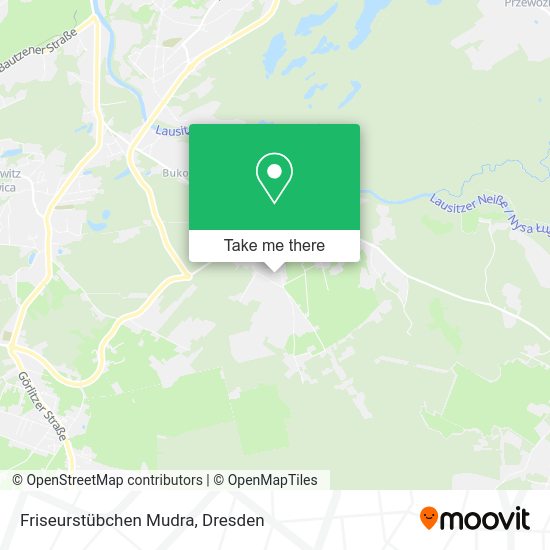 Карта Friseurstübchen Mudra