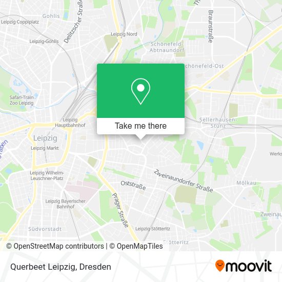 Карта Querbeet Leipzig