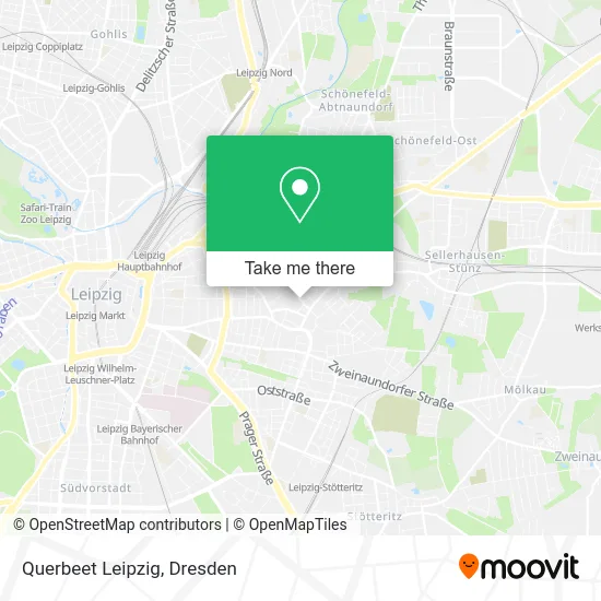 Карта Querbeet Leipzig