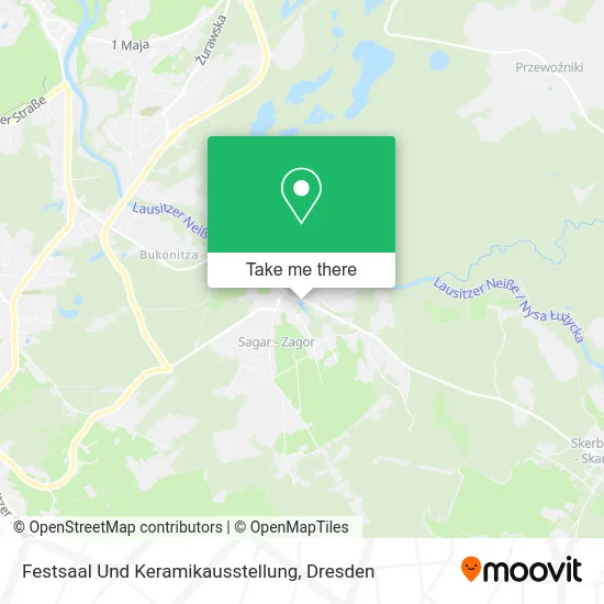 Карта Festsaal Und Keramikausstellung