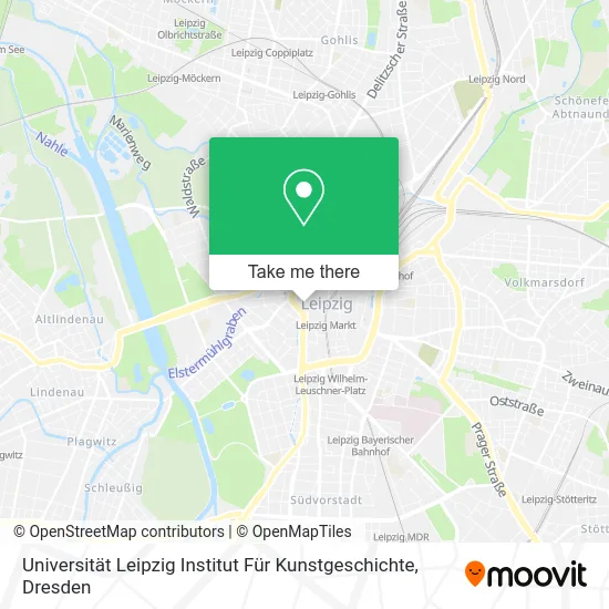 Карта Universität Leipzig Institut Für Kunstgeschichte