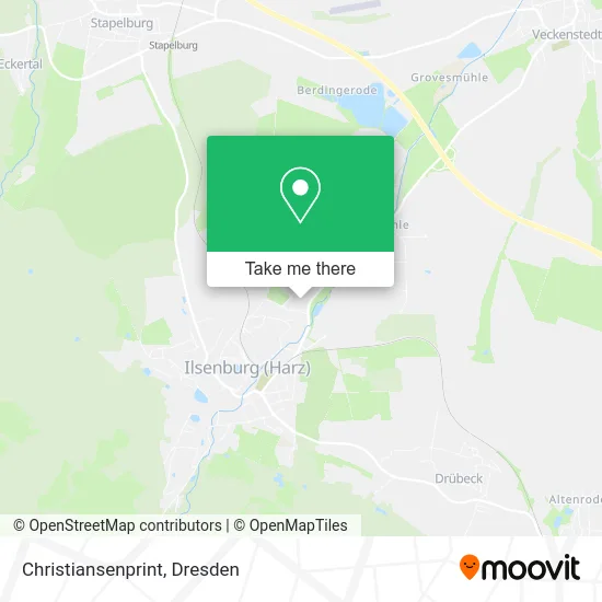 Карта Christiansenprint