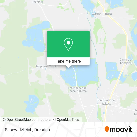 Карта Sasewatzteich