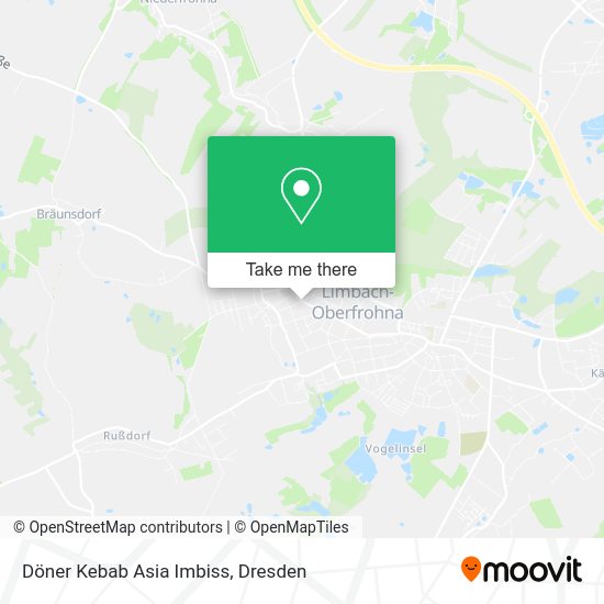 Карта Döner Kebab Asia Imbiss
