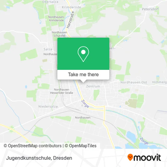 Карта Jugendkunstschule