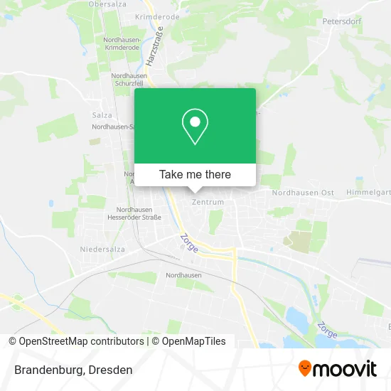 Карта Brandenburg