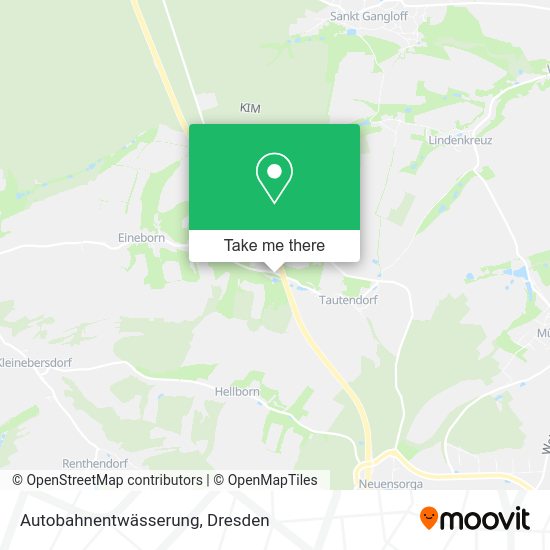 Карта Autobahnentwässerung