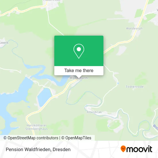 Карта Pension Waldfrieden