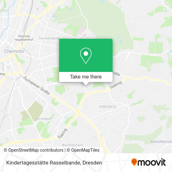 Карта Kindertagesstätte Rasselbande