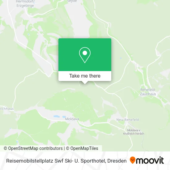 Карта Reisemobilstellplatz Swf Ski- U. Sporthotel