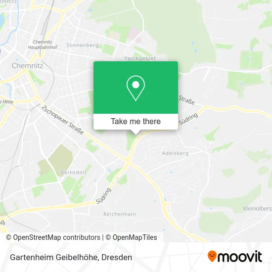 Карта Gartenheim Geibelhöhe