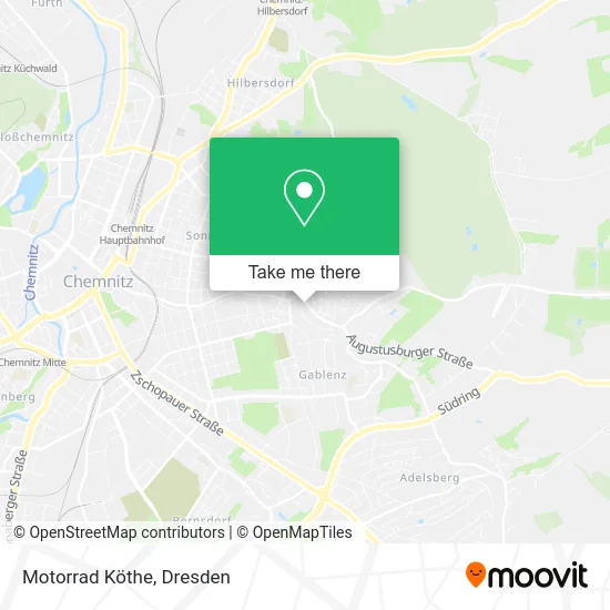 Карта Motorrad Köthe