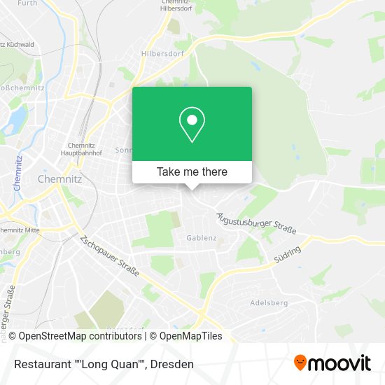 Карта Restaurant ""Long Quan""
