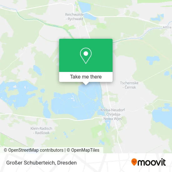Карта Großer Schuberteich