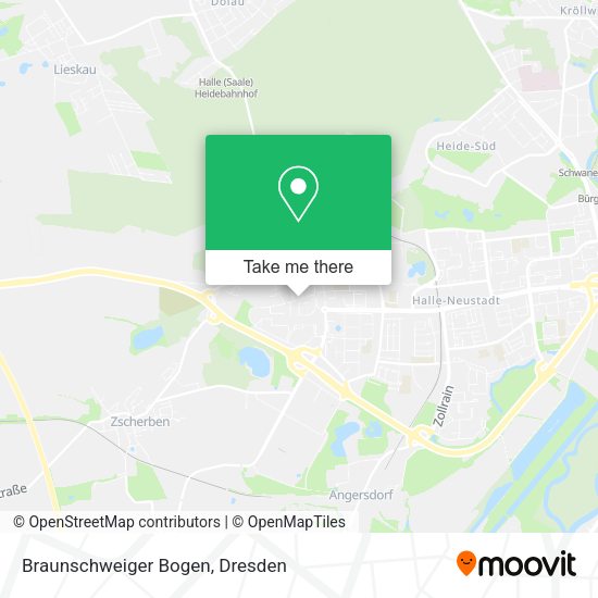 Карта Braunschweiger Bogen