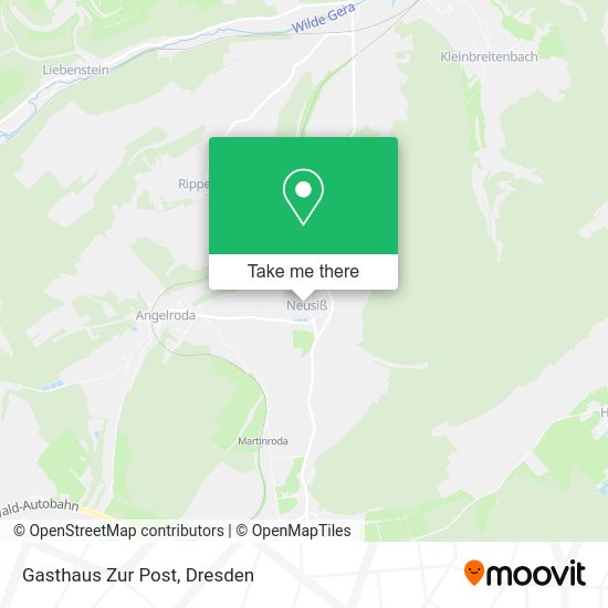 Карта Gasthaus Zur Post