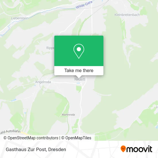 Карта Gasthaus Zur Post