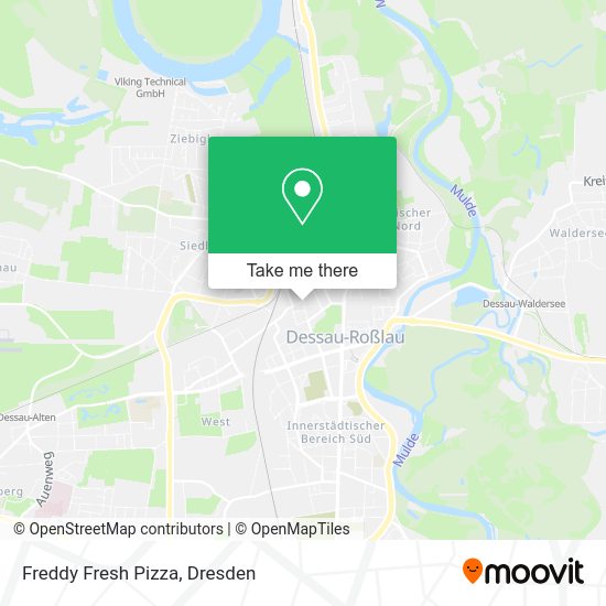 Карта Freddy Fresh Pizza