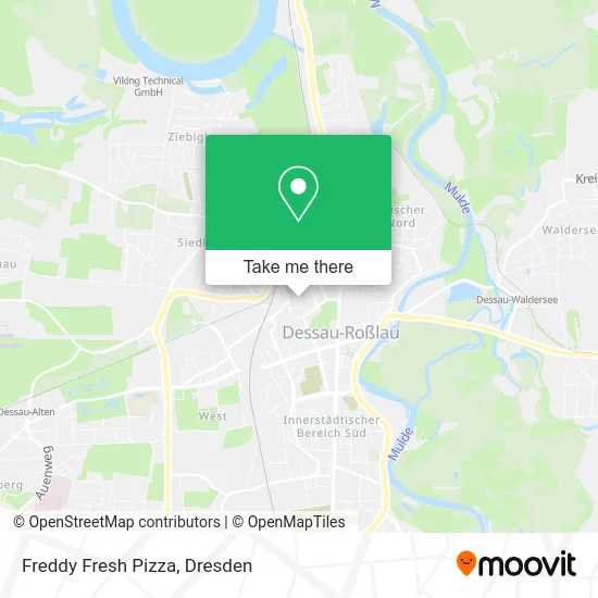 Карта Freddy Fresh Pizza