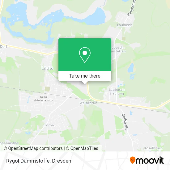 Карта Rygol Dämmstoffe
