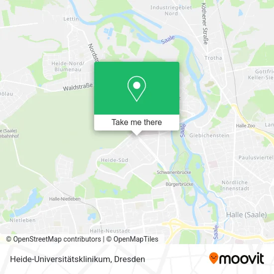 Карта Heide-Universitätsklinikum