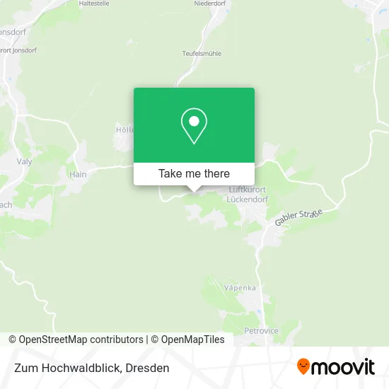 Карта Zum Hochwaldblick