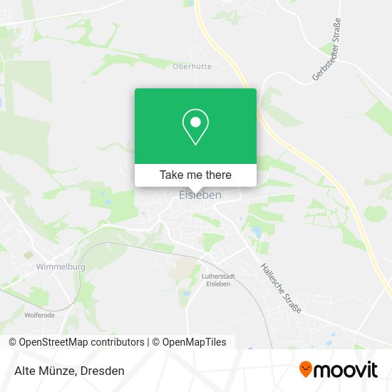 Карта Alte Münze