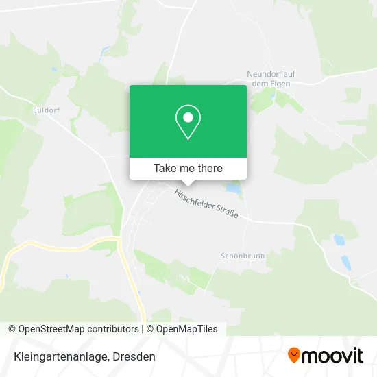 Карта Kleingartenanlage