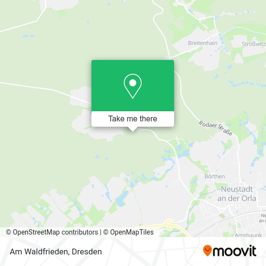 Карта Am Waldfrieden