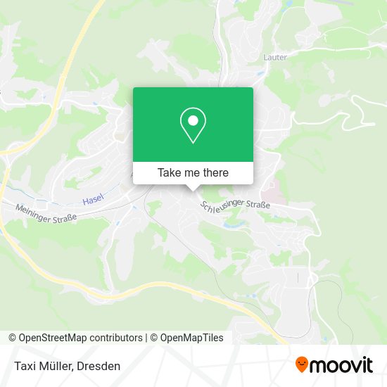 Карта Taxi Müller