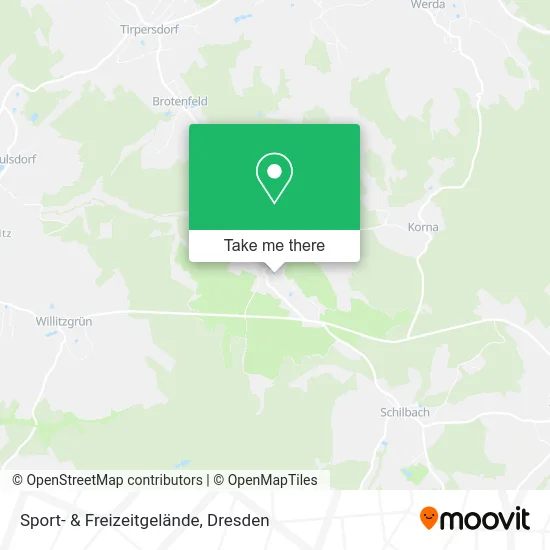 Карта Sport- & Freizeitgelände