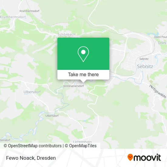 Карта Fewo Noack