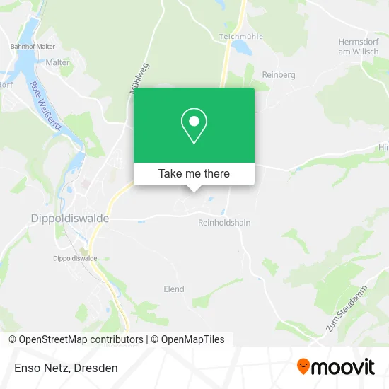 Карта Enso Netz