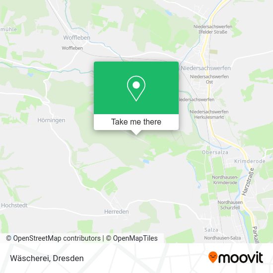 Карта Wäscherei