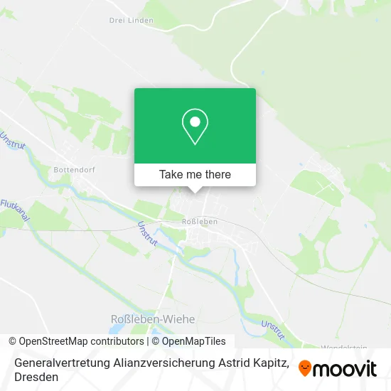 Карта Generalvertretung Alianzversicherung Astrid Kapitz