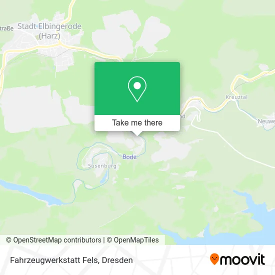 Карта Fahrzeugwerkstatt Fels