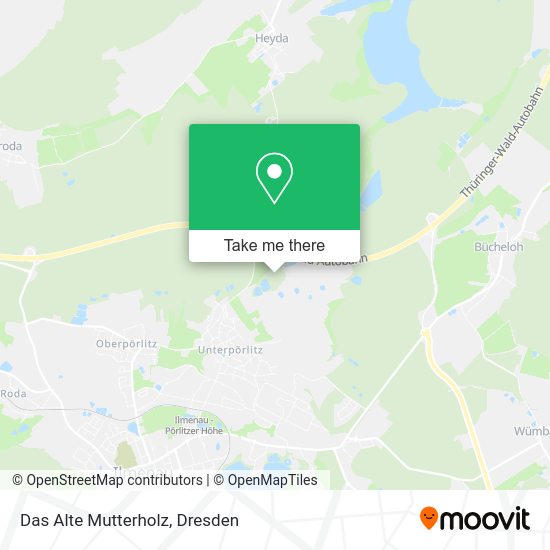 Карта Das Alte Mutterholz