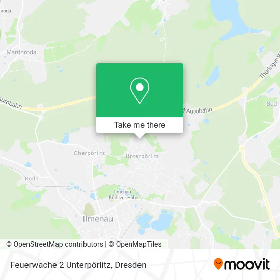 Карта Feuerwache 2 Unterpörlitz